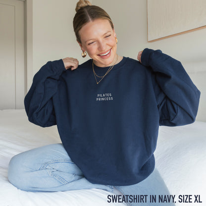 Pilates Princess Embroidered Sweatshirt