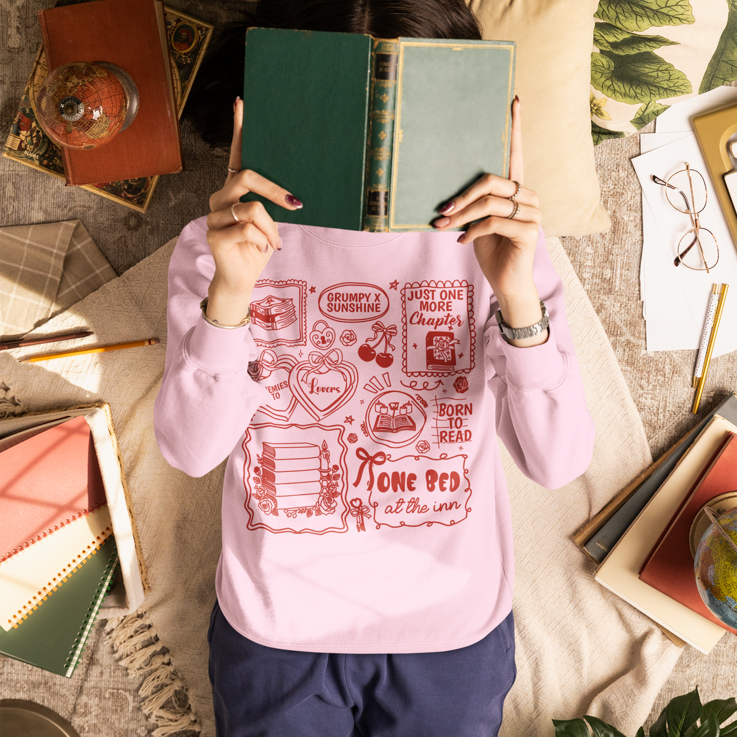 Romance Reader Bookish Sweatshirt
