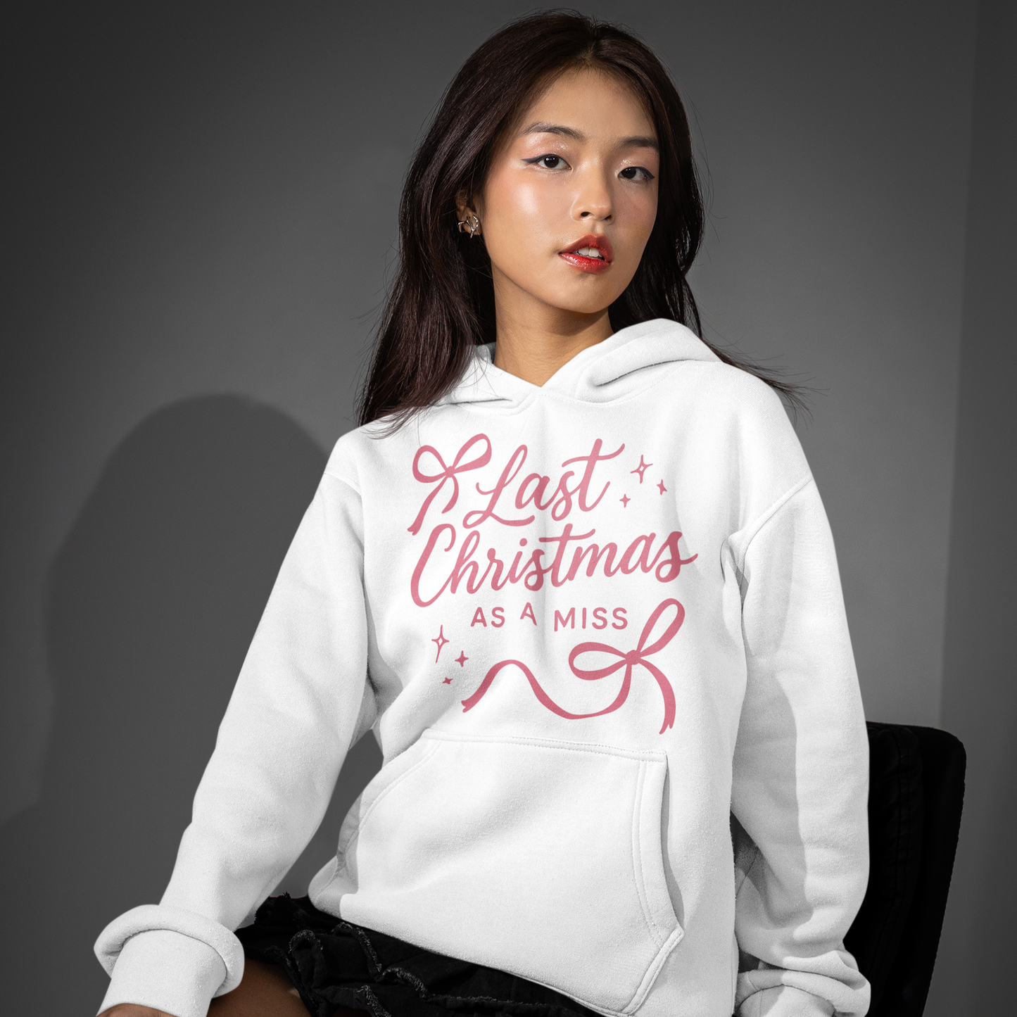 Last Christmas as a Miss Bride Hoodie