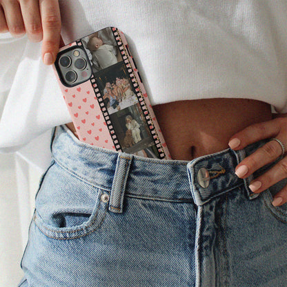 CUSTOM PHOTO Heart Full of You Aesthetic iPhone Case