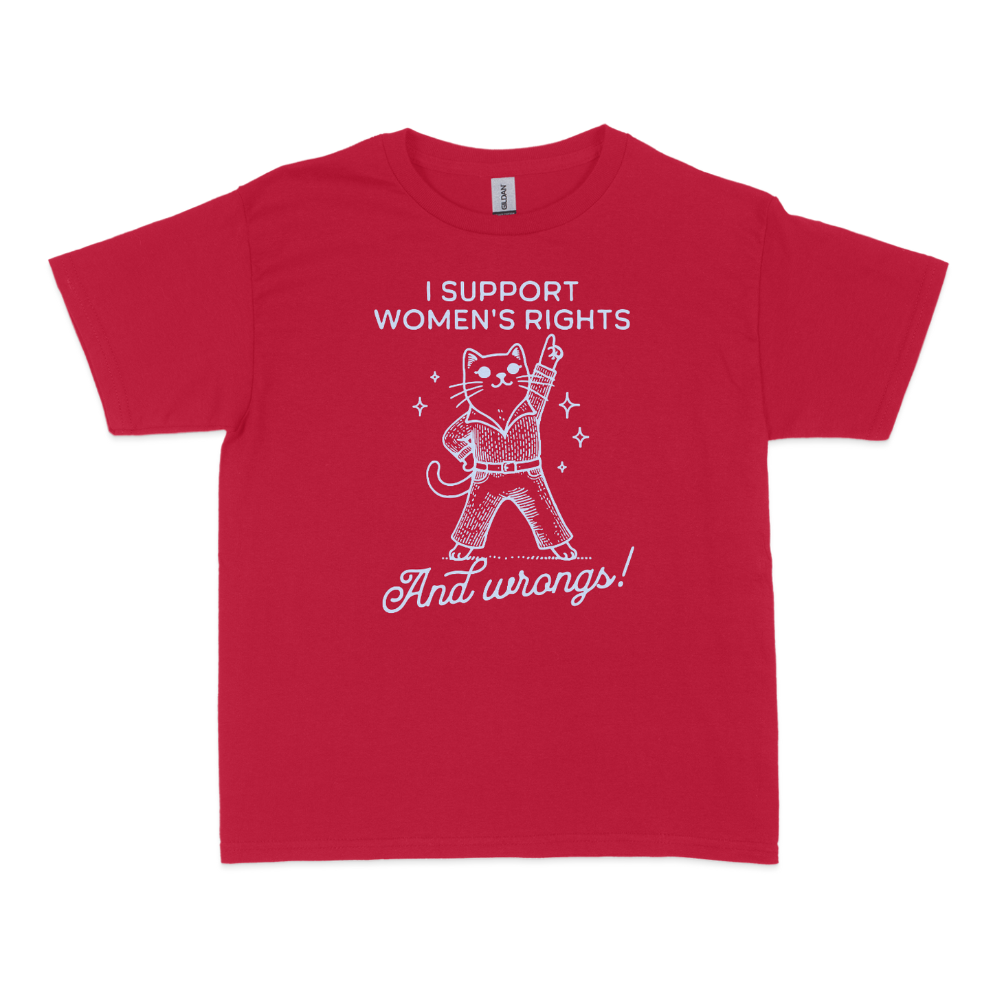 I Support Women’s Rights Wrongs Baby Tee