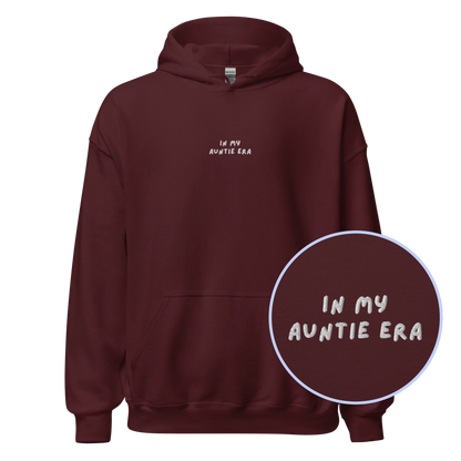 In My Auntie Era Embroidered Hoodie