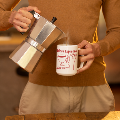 More Espresso Less Depresso Mug