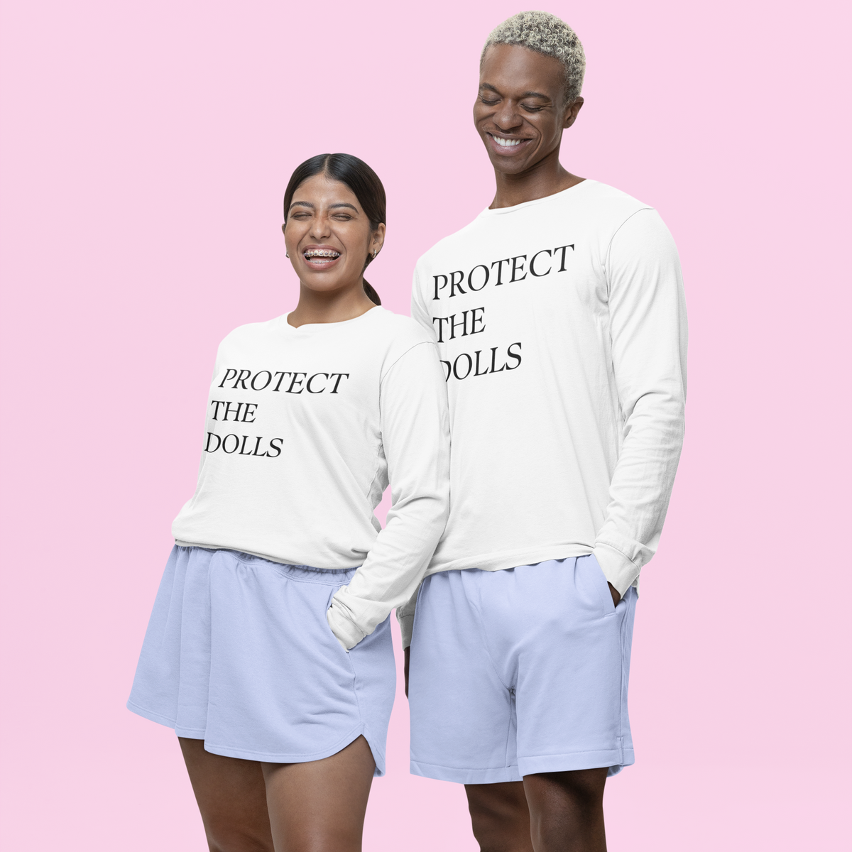 Protect The Dolls Long Sleeve T-Shirt