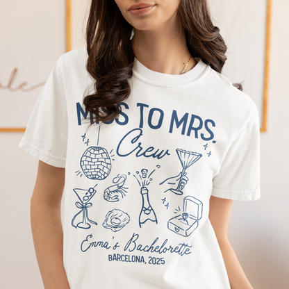 CUSTOM Bachelorette Party Trip Premium T-Shirt