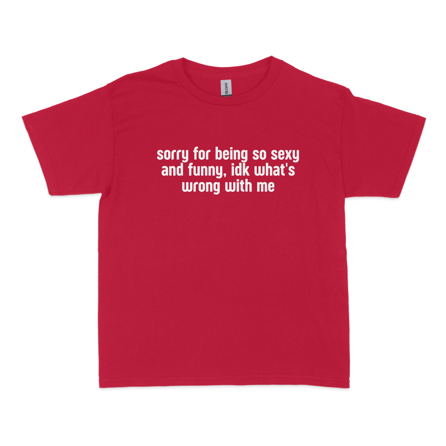 Sorry for Being so Sexy and Funny Baby Tee