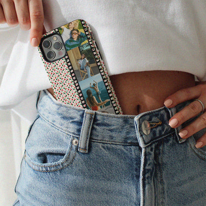 CUSTOM PHOTO Polkadot Sprinkle Aesthetic iPhone Case
