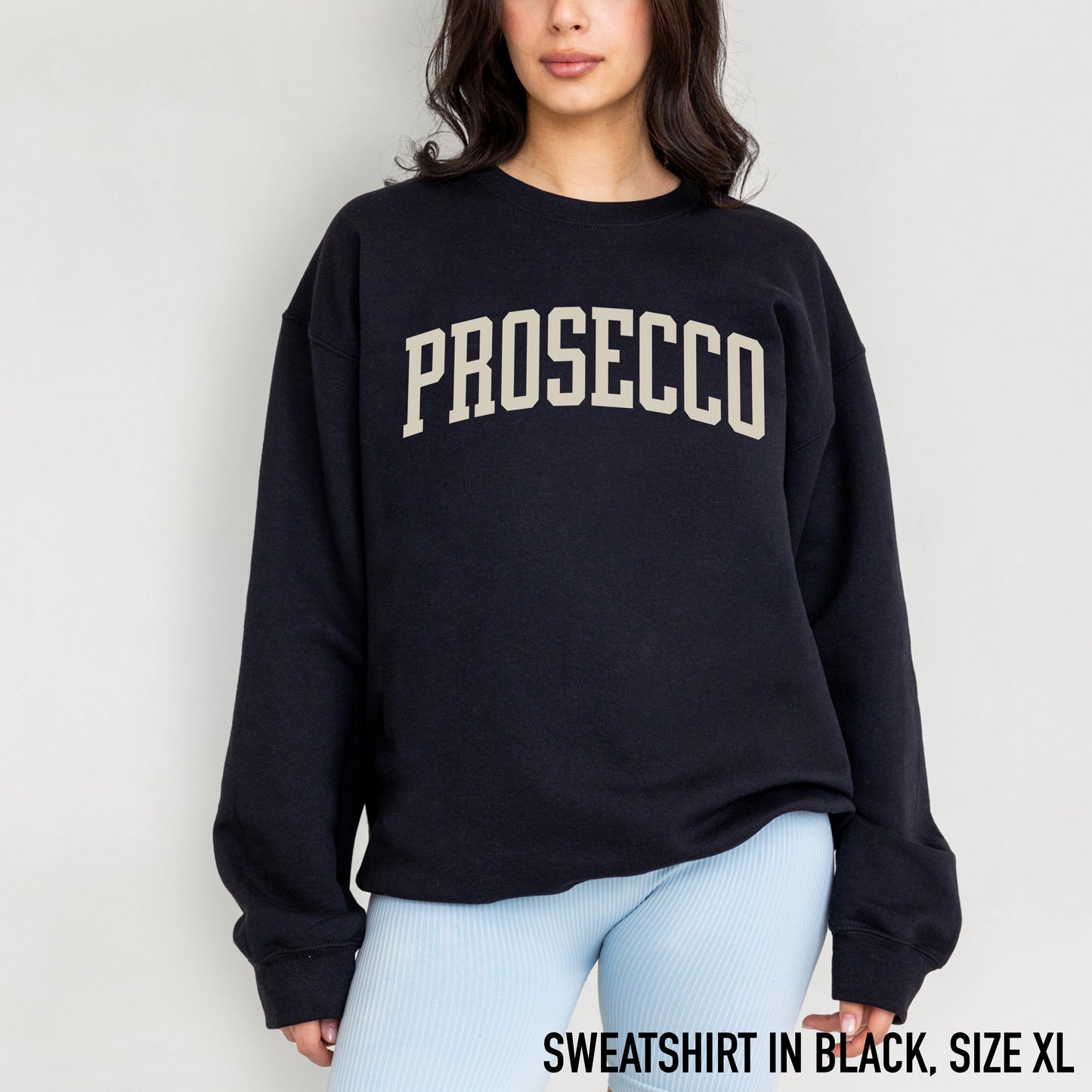 Prosecco Wine Varsity Sweatshirt