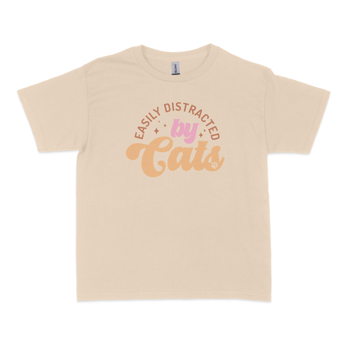 Easily Distracted by Cats Baby Tee