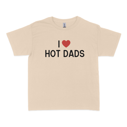 I Love Hot Dads Baby Tee