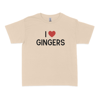 I Love Gingers Baby Tee