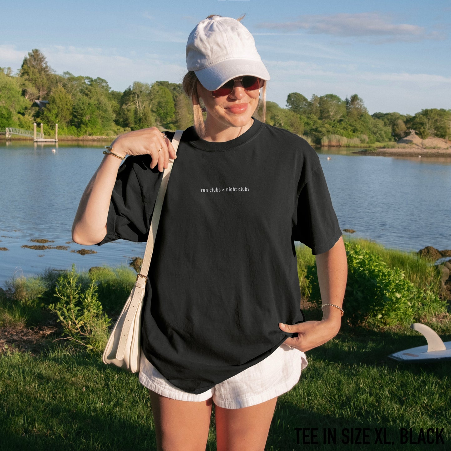 Run Clubs > Night Clubs Running Embroidered Classic T-Shirt