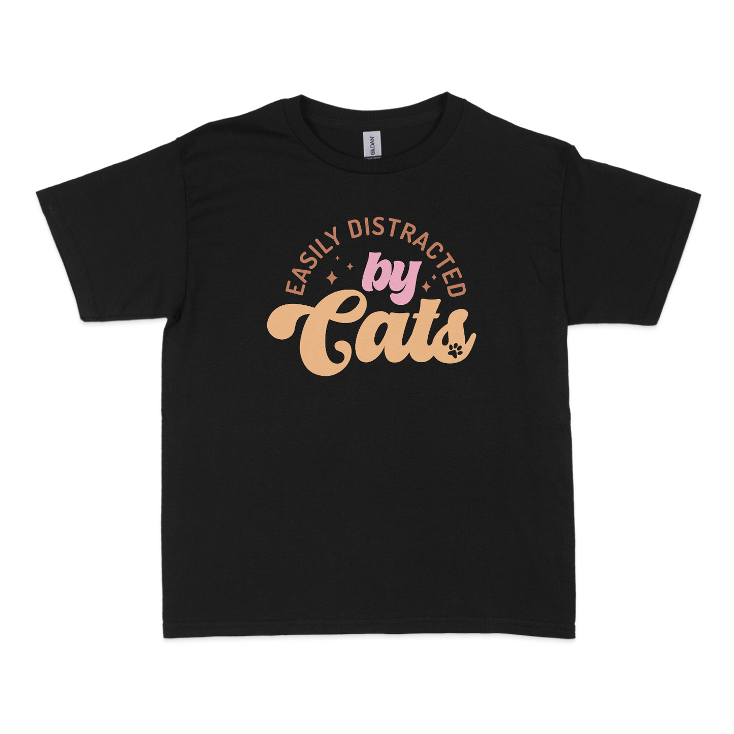 Easily Distracted by Cats Baby Tee