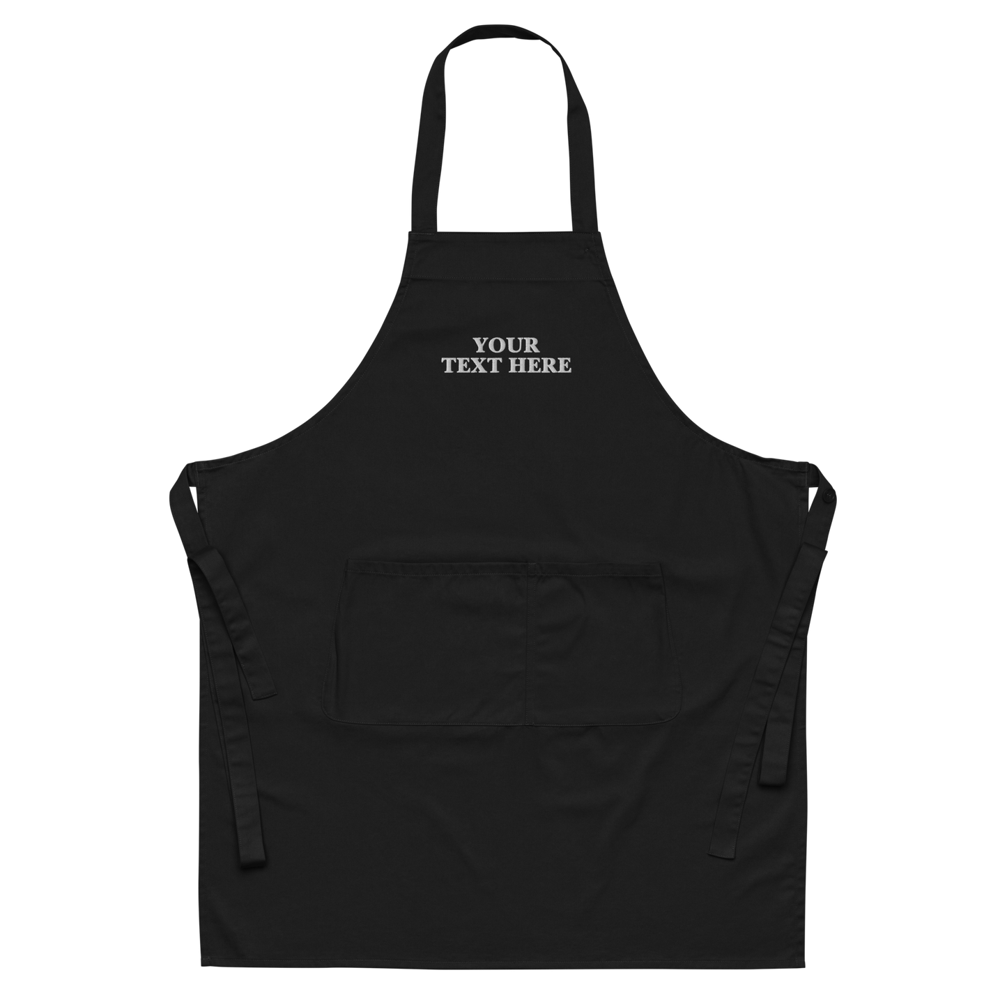 CUSTOM Embroidered Organic Cotton Apron