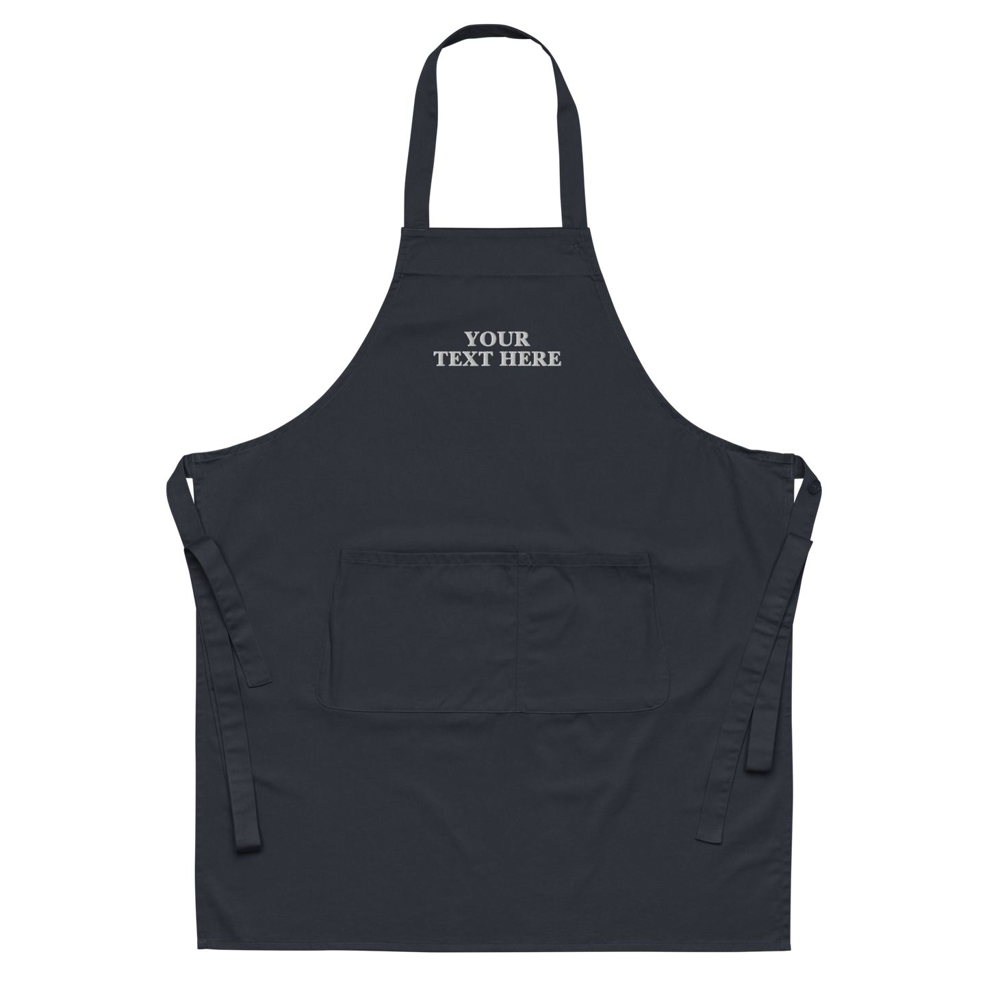 CUSTOM Embroidered Organic Cotton Apron