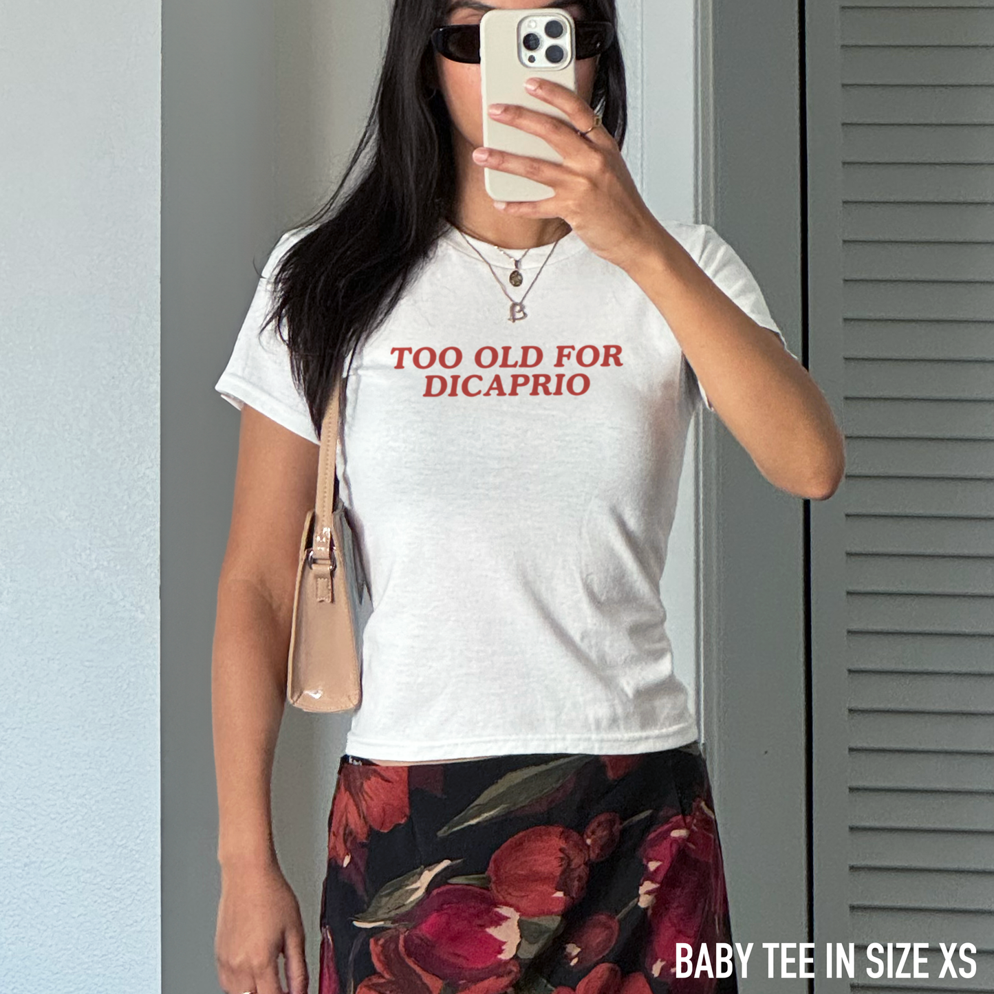 Too Old for DiCaprio Baby Tee