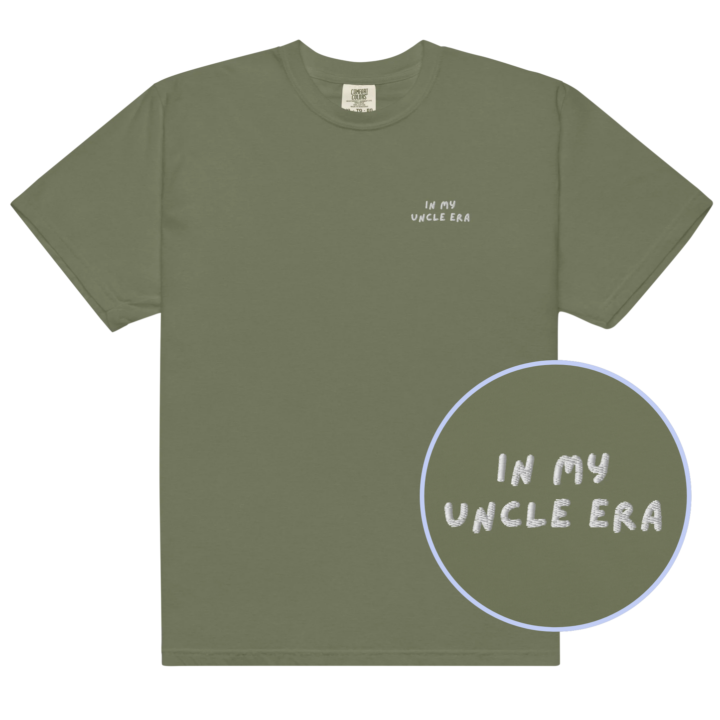 In My Uncle Era Embroidered Classic T-Shirt
