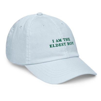 I am The Eldest Boy Succession Embroidered Pastel Baseball Cap