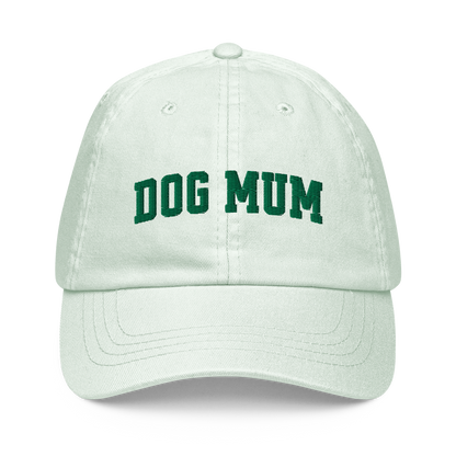 Dog Mum Embroidered Pastel Baseball Cap