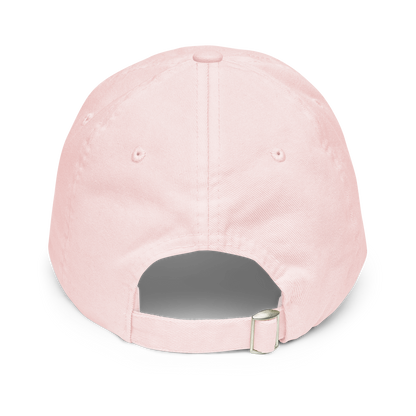 My Favorite Season Is The Fall Of The Patriarchy Embroidered Pastel Baseball Cap