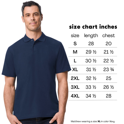 Tax Evasion Embroidered Polo Shirt