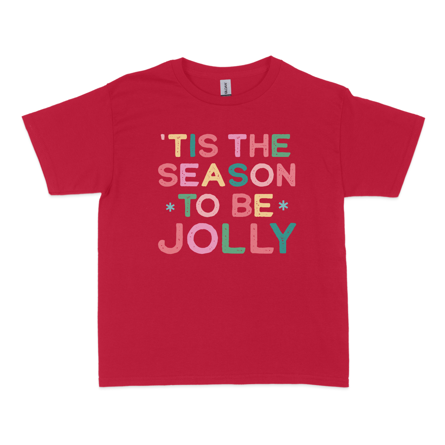 Tis The Season to Be Jolly Christmas Baby Tee