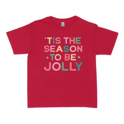 Tis The Season to Be Jolly Christmas Baby Tee