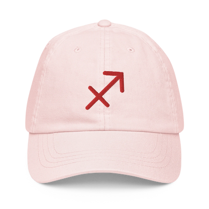 Embroidered Zodiac Symbol Pastel Baseball Cap