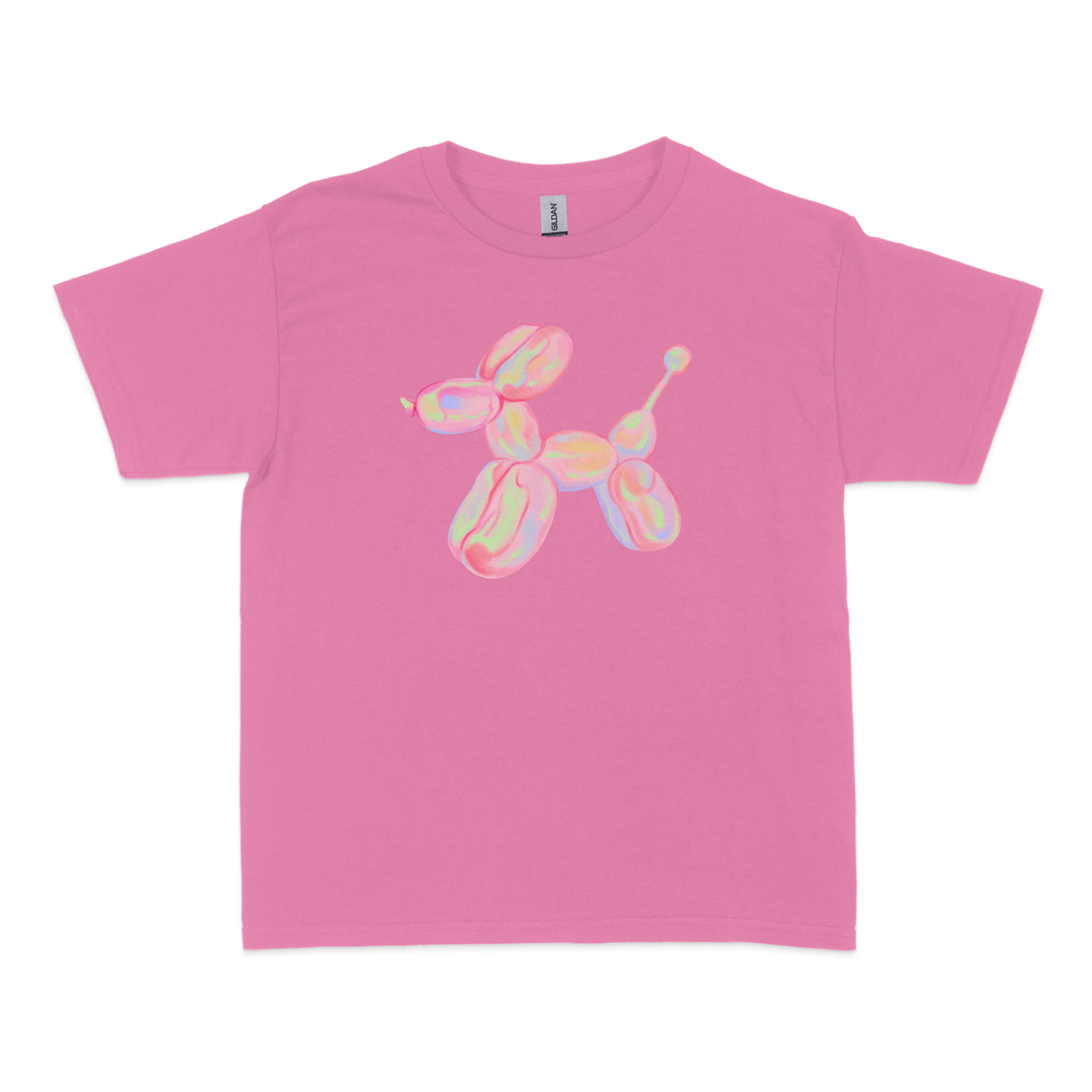 Iridescent Balloon Dog Baby Tee