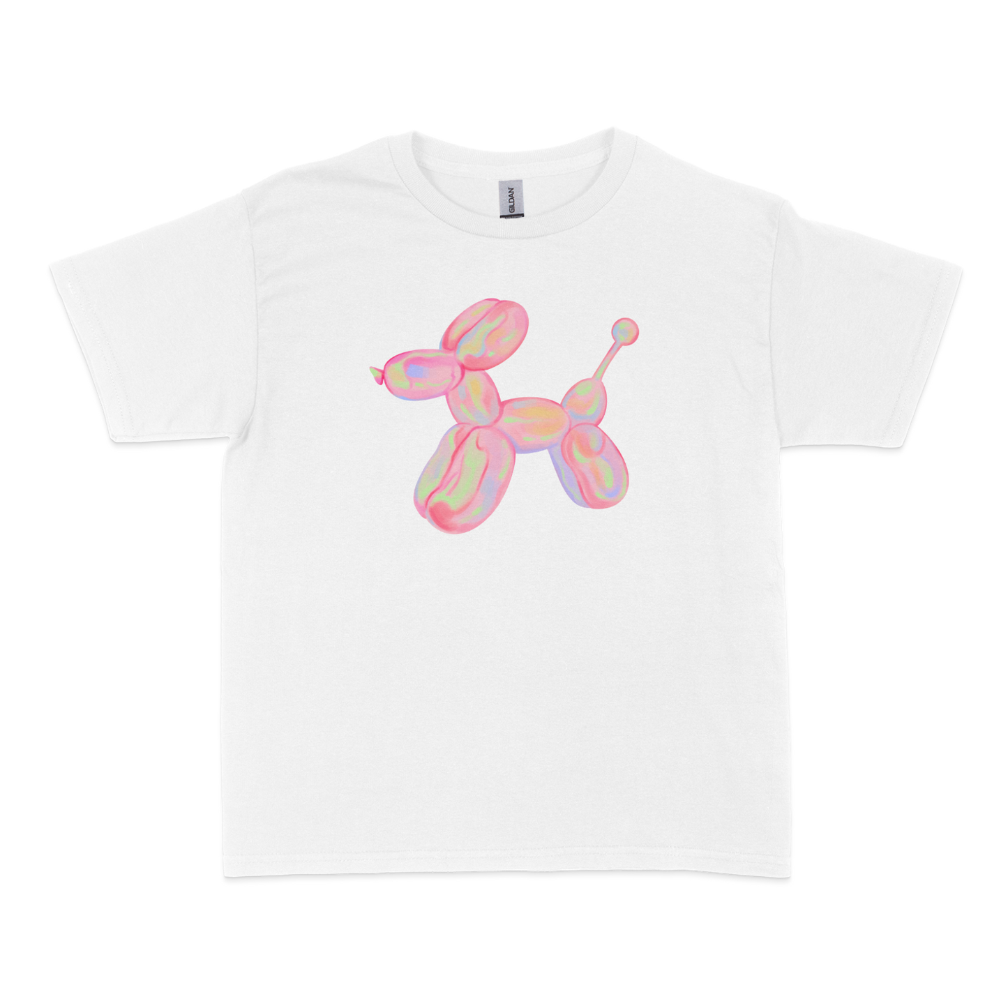 Iridescent Balloon Dog Baby Tee