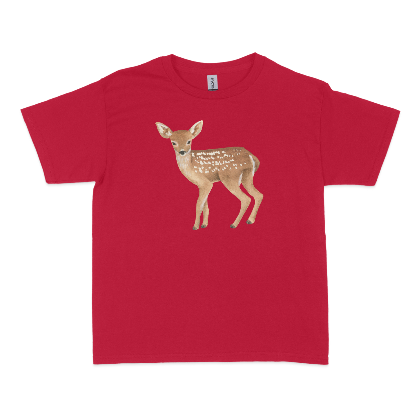 Bambi Deer Watercolor Baby Tee