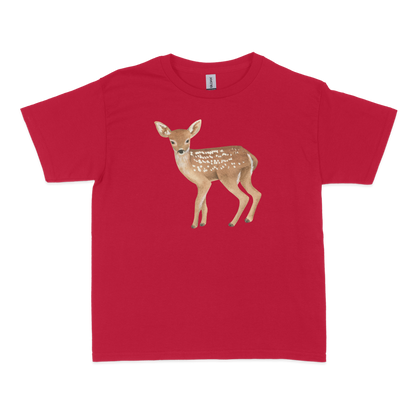 Bambi Deer Watercolor Baby Tee