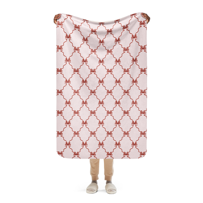 Wrapped in Joy Christmas Sherpa Blanket