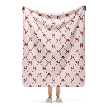 Wrapped in Joy Christmas Sherpa Blanket