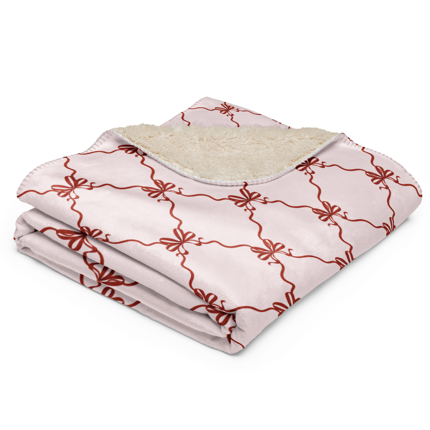 Wrapped in Joy Christmas Sherpa Blanket