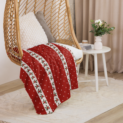 Starlit Christmas Sherpa Blanket