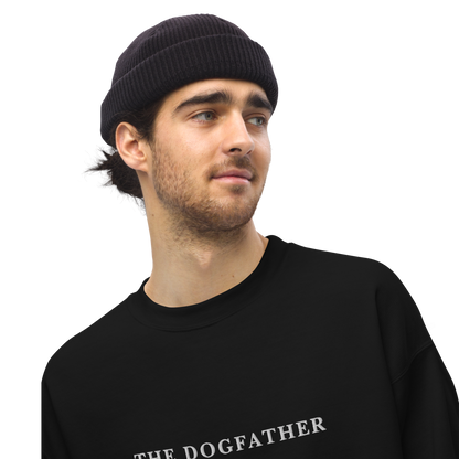 The Dogfather Embroidered Crewneck Sweatshirt