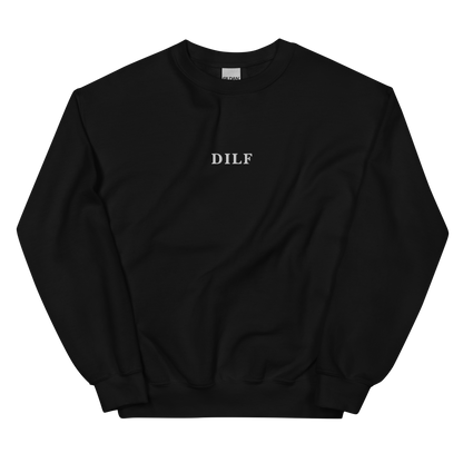 DILF Embroidered Crewneck Sweatshirt