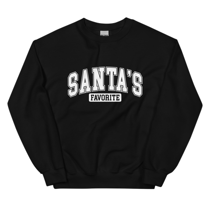 Santa's Favorite Christmas Crewneck Sweatshirt