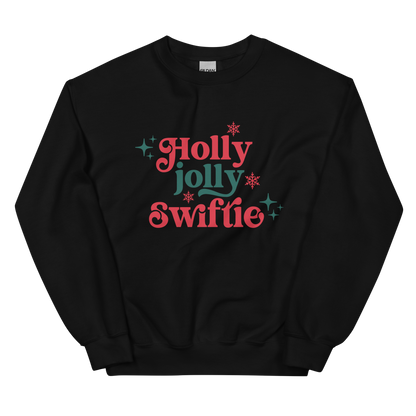 Holly Jolly Swiftie Christmas Crewneck Sweatshirt