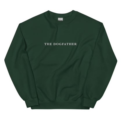 The Dogfather Embroidered Crewneck Sweatshirt