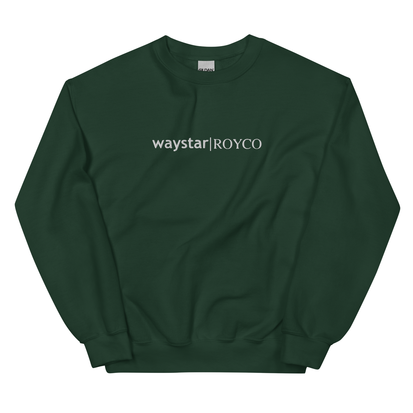 Waystar Royco Succession Embroidered Crewneck Sweatshirt