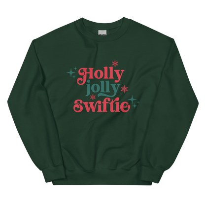 Holly Jolly Swiftie Christmas Crewneck Sweatshirt