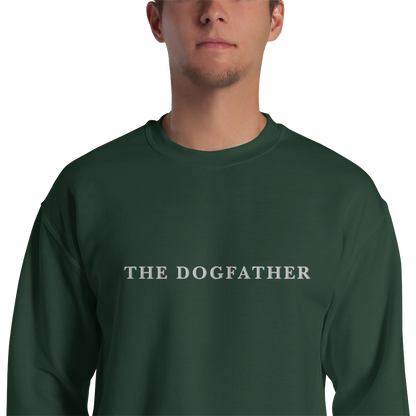 The Dogfather Embroidered Crewneck Sweatshirt