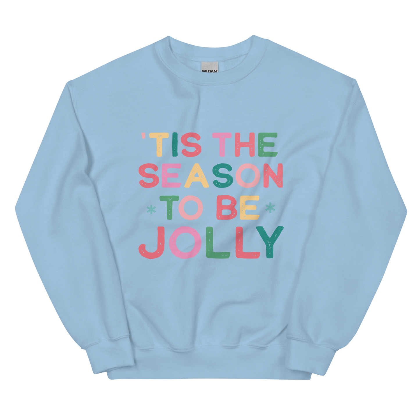 Tis The Season to Be Jolly Christmas Crewneck Sweatshirt