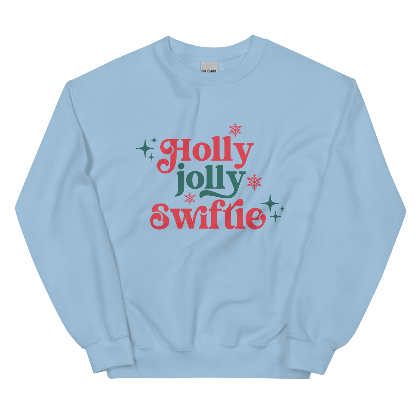 Holly Jolly Swiftie Christmas Crewneck Sweatshirt