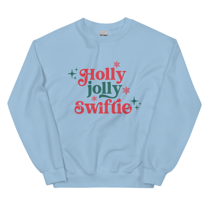 Holly Jolly Swiftie Christmas Crewneck Sweatshirt