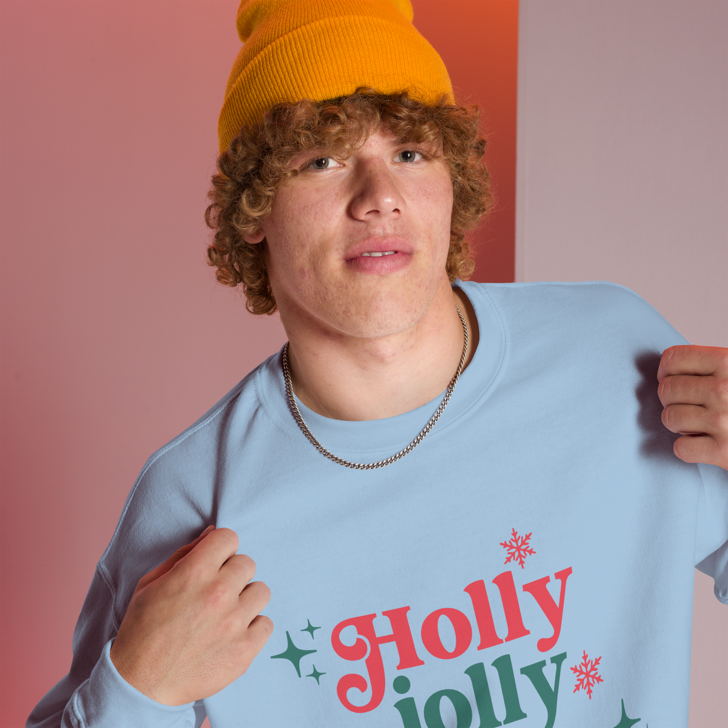 Holly Jolly Swiftie Christmas Crewneck Sweatshirt