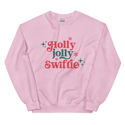 Holly Jolly Swiftie Christmas Crewneck Sweatshirt