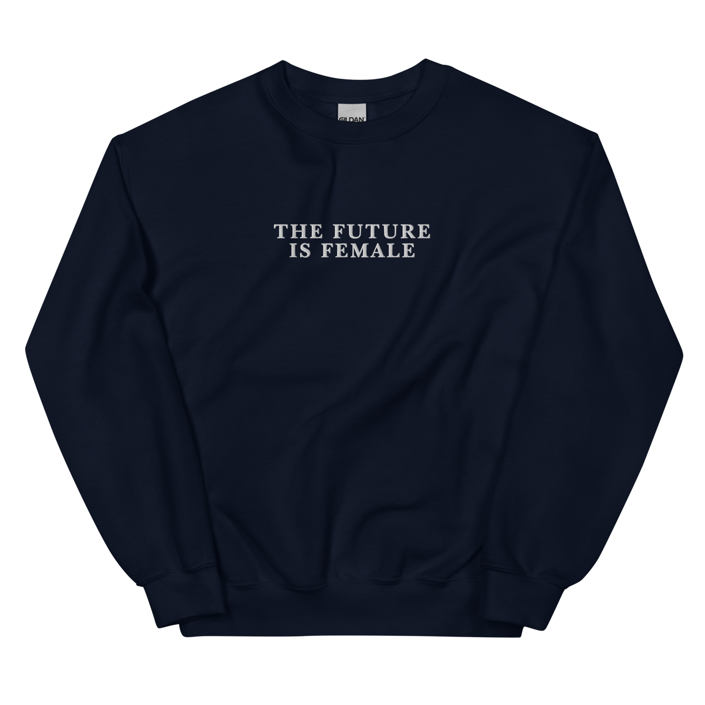 The Future Is Female Embroidered Crewneck Sweatshirt